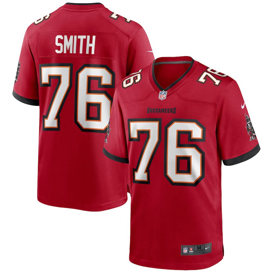 Men Tampa Bay Buccaneers #76 Donovan Smith Nike Red Game NFL Jersey->tampa bay buccaneers->NFL Jersey